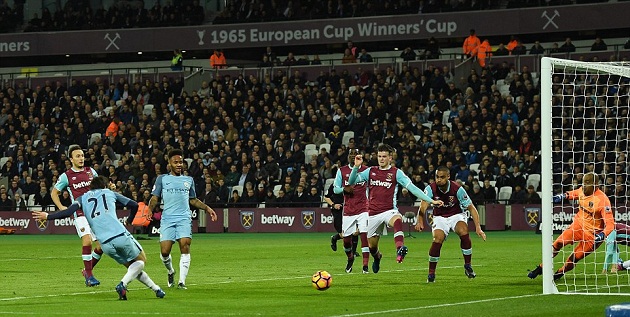 Chùm ảnh: Man City nhàn hạ vượt qua West Ham trong lần tái đấu - Bóng Đá