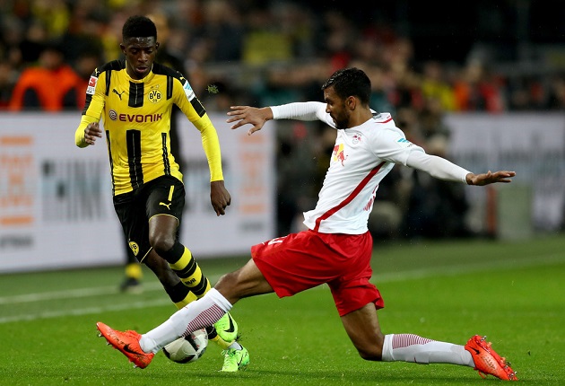 Chùm ảnh: Dortmund nhọc nhằn vượt qua hiện tượng RB Leipzig - Bóng Đá