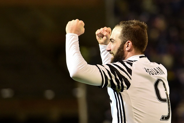 Chùm ảnh: Higuain nổ súng, Juve dễ dàng khuất phục Cagliari  - Bóng Đá