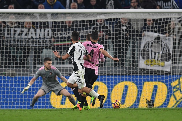 Chùm ảnh: Dybala phá lưới Palermo, Juve tự tin giật Scudetto - Bóng Đá