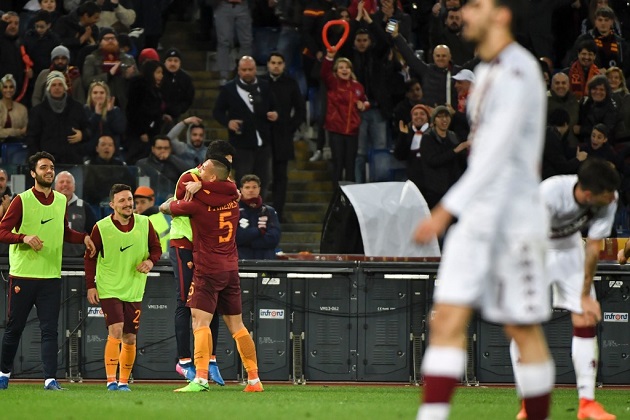 ĐHTB Serie A vòng 25: Roma làm mưa làm gió - Bóng Đá