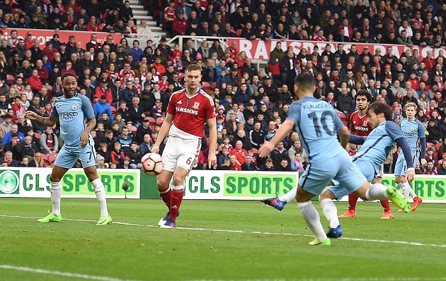 Đả bại Middlesbrough, Man City tiến bước vào Bán kết FA Cup - Bóng Đá