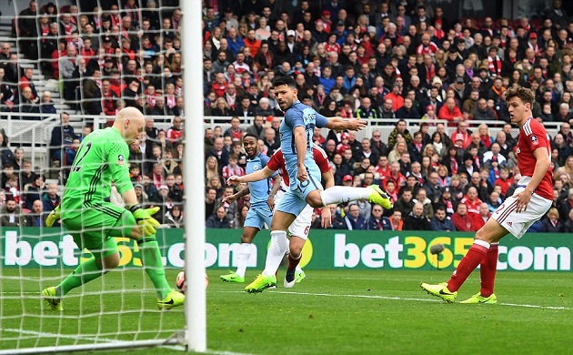 Đả bại Middlesbrough, Man City tiến bước vào Bán kết FA Cup - Bóng Đá