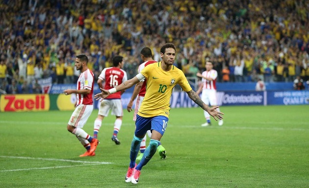 Neymar tình tứ bên bạn gái sau chiến tích ở đội tuyển - Bóng Đá