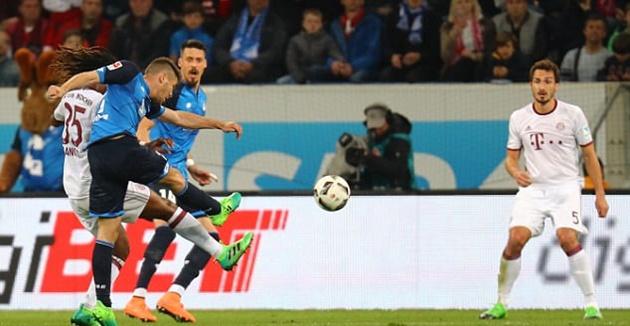 Hết động lực, Bayern thúc thủ trước Hoffenheim - Bóng Đá