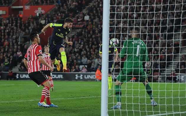 Hết động lực, Southampton dễ dàng bị Arsenal đả bại - Bóng Đá