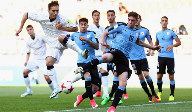 Thắng U20 Uruguay trên chấm phạt đền, người Italia xuất sắc giành HCĐ - Bóng Đá