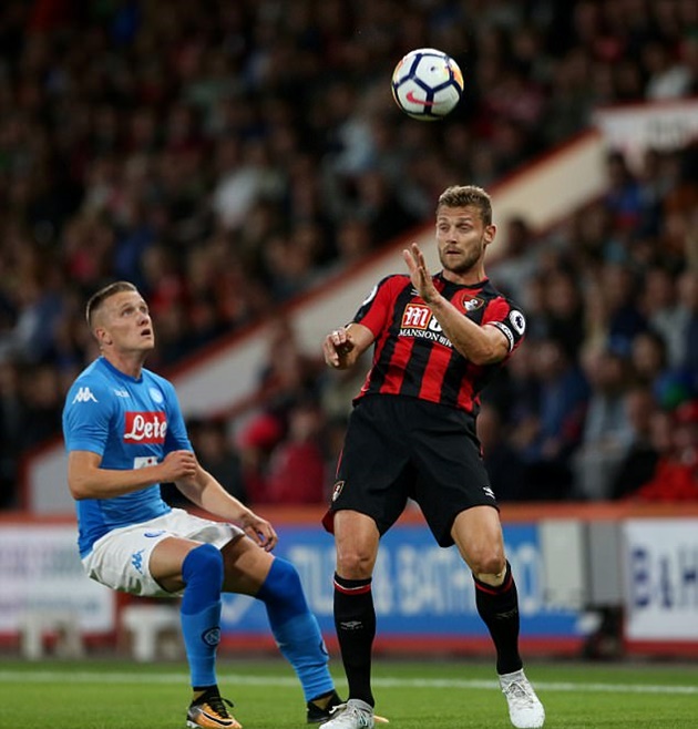 Bournemouth 2-2 Napoli: Chiến tích xuất sắc của Eddie Howe - Bóng Đá