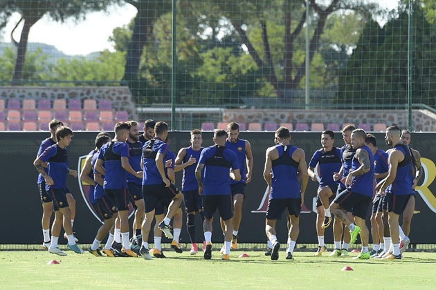 Roma tập nặng, sẵn sàng nghênh chiến Inter Milan  - Bóng Đá