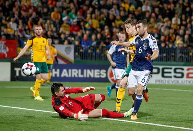 Lithuania 0-3 Scotland: Giữ lấy giấc mơ World Cup  - Bóng Đá