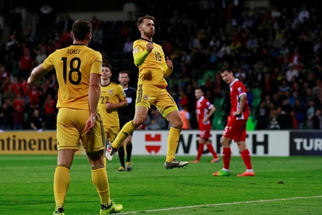 Moldova 0-2 Wales: Ramsey tỏa sáng, Bale đóng kép phụ - Bóng Đá