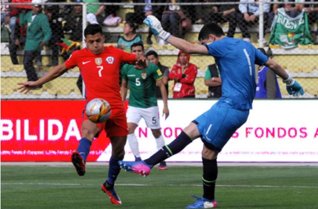 Bolivia 1-0 Chile: Bất lực ở độ cao 3650 mét - Bóng Đá