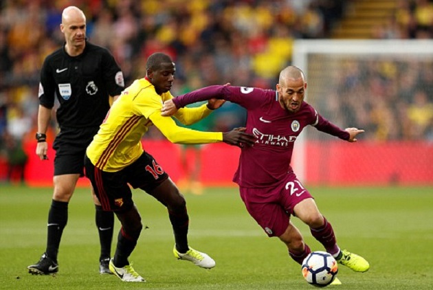 TRỰC TIẾP Watford 0-0 Manchester City: Fernandinho sút xa suýt thành bàn - Bóng Đá