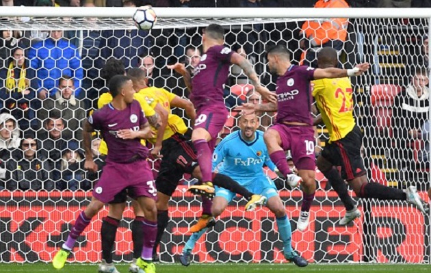 TRỰC TIẾP Watford 0-6 Manchester City: Hat-trick cho Aguero (Kết thúc) - Bóng Đá