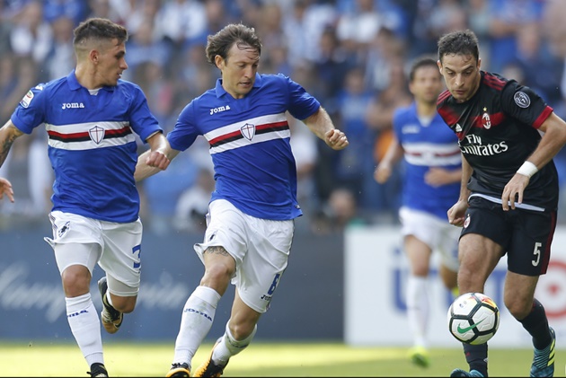 Sampdoria 2-0 AC Milan: Montella còn dám mơ cao? - Bóng Đá