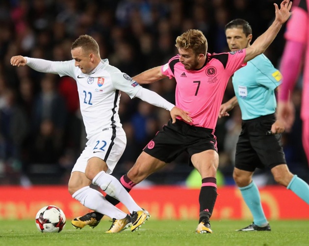 Scotland 1-0 Slovakia: Phút cuối nghiệt ngã   - Bóng Đá