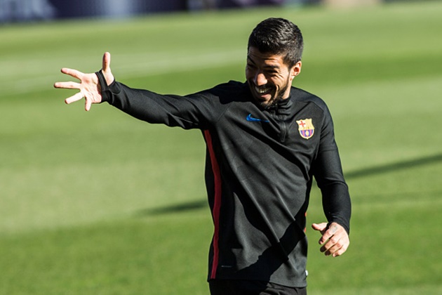 Suarez hâm nóng sân tập, sẵn sàng phá lưới Levante - Bóng Đá