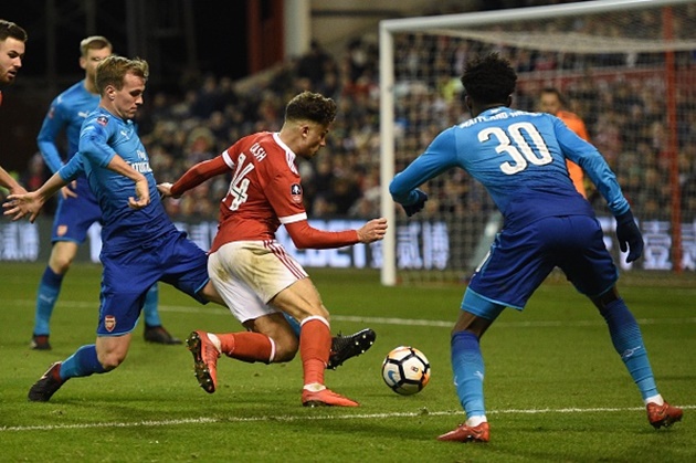 5 điểm nhấn Nottingham Forest 4-2 Arsenal: 