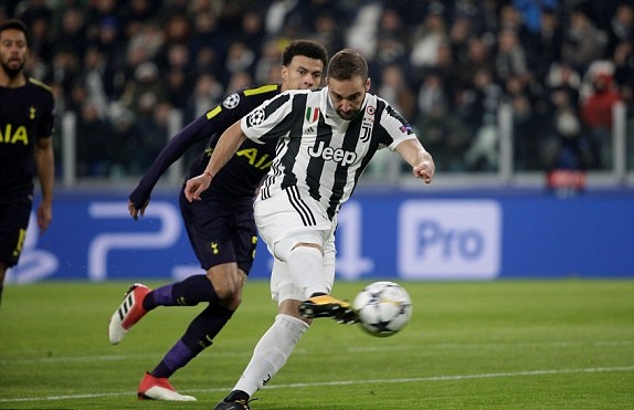 5 điểm nhấn Juventus 2-2 Tottenham: Công tội đều ở Higuain  - Bóng Đá