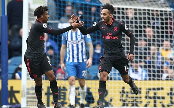 TRỰC TIẾP Brighton 2-1 Arsenal: Aubameyang nhen nhóm hi vọng (H2) - Bóng Đá
