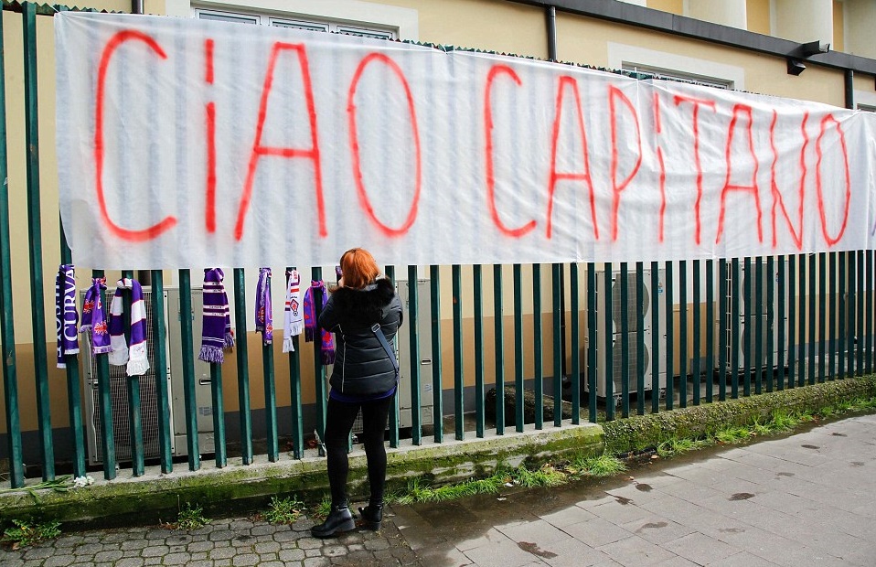 CĐV toàn nước Ý tỏ lòng tri ân với Davide Astori - Bóng Đá