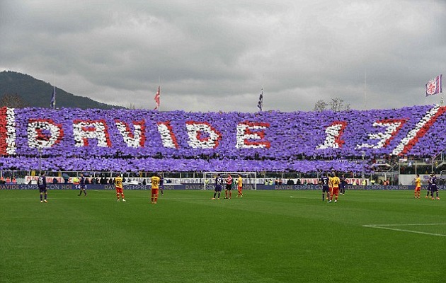 Fiorentina có hành động đẹp tri ân thủ quân quá cố Davide Astori - Bóng Đá