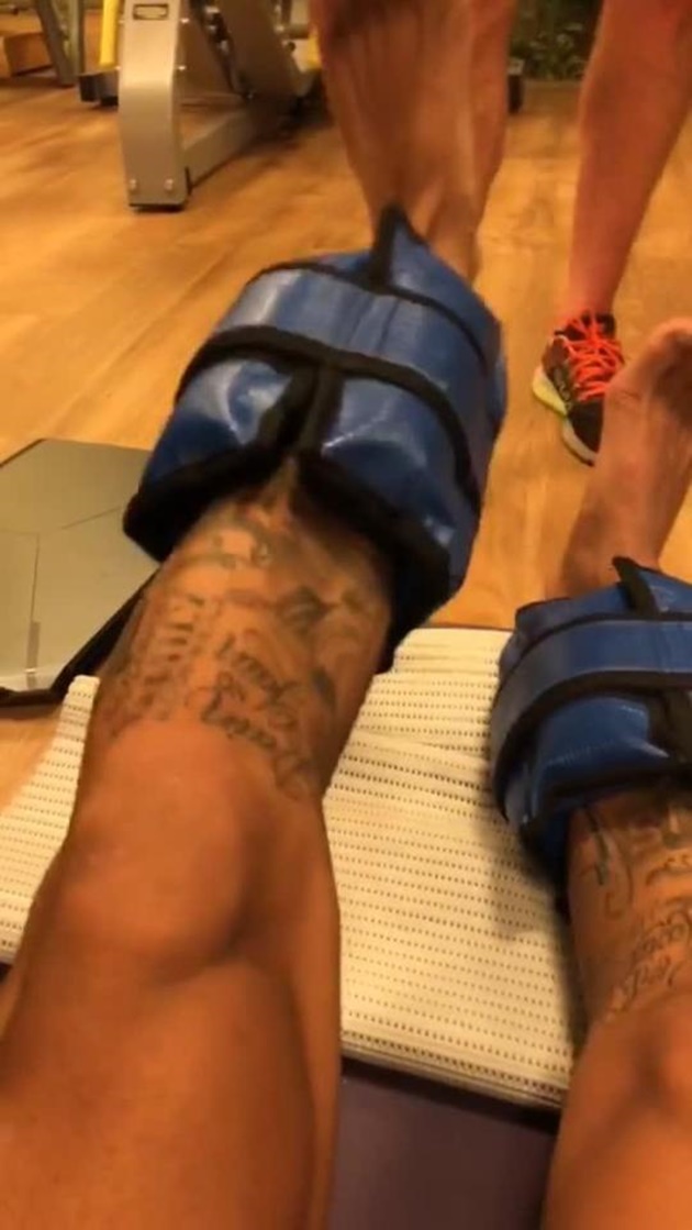 Neymar vùi mình trong phòng tập gym, hẹn ngày trở lại - Bóng Đá