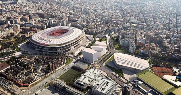 NÓNG: Barcelona chi đậm nâng cấp sân Nou Camp - Bóng Đá