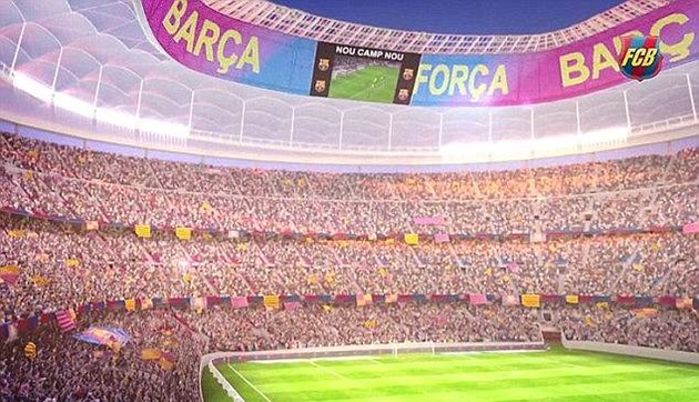 NÓNG: Barcelona chi đậm nâng cấp sân Nou Camp - Bóng Đá