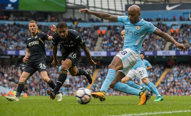 5 điểm nhấn Man City 5-0 Swansea: De Bruyne toàn năng, Pep tạo kỉ lục khủng - Bóng Đá