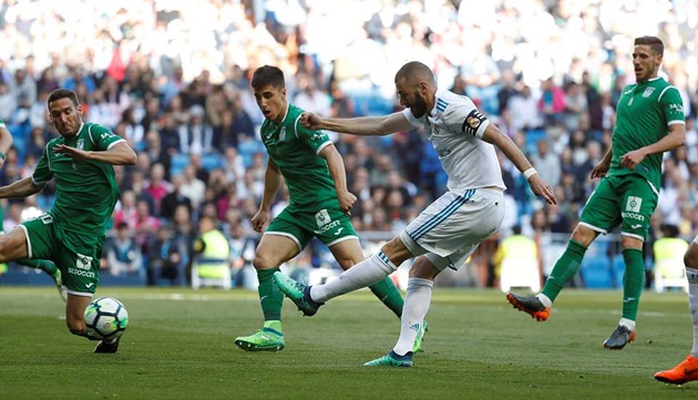 Hàng thủ Leganes bất lực nhìn Gareth Bale xỏ kim thủ thành Cuellar - Bóng Đá