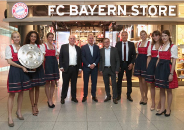 Bayern khai trương shop bán đồ lưu niệm khủng - Bóng Đá