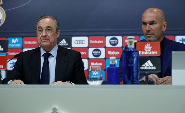 Chủ tịch Perez sầu thảm trong ngày Zidane từ chức - Bóng Đá