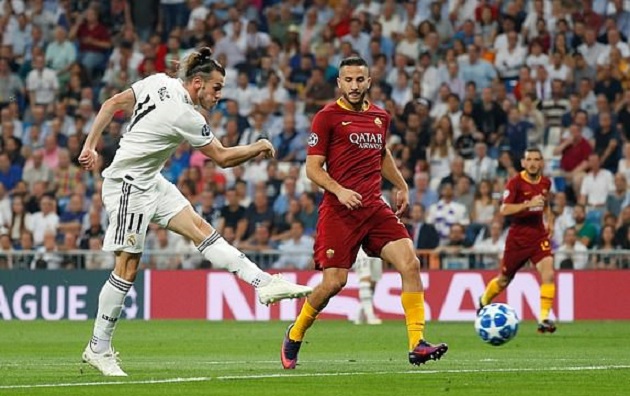 TRỰC TIẾP Real Madrid 0-0 Roma: Bale suýt mở tỉ số (H1) - Bóng Đá
