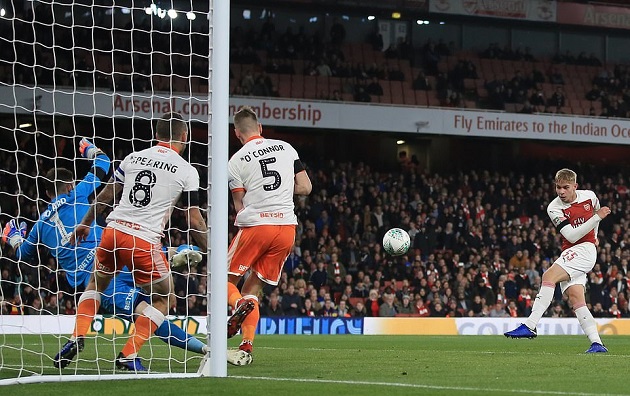 5 điểm nhấn Arsenal 2-1 Blackpool: Guendouzi suýt gây họa, Emery xoay tua ấn tượng - Bóng Đá