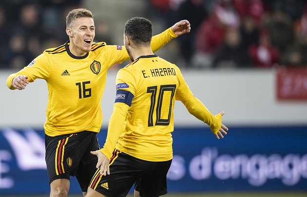 Em trai Hazard tỏa sáng, Bỉ vẫn để Thụy Sĩ ngược dòng ấn tượng - Bóng Đá