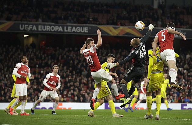 5 điểm nhấn Arsenal 3-0 BATE: Ozil trở lại kịp lúc, Emery và miếng đánh lạ lẫm - Bóng Đá