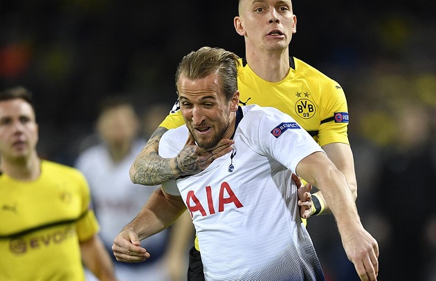 Bóp cổ Harry Kane, sao Dortmund có kết quả không thể đắng hơn - Bóng Đá