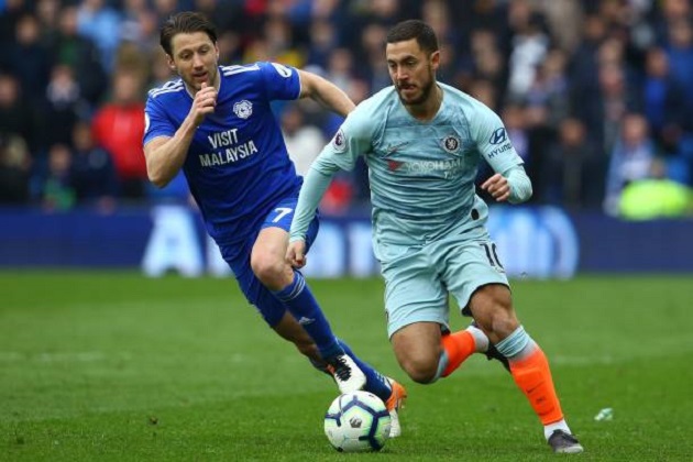 TRỰC TIẾP Cardiff 1-0 Chelsea: Hazard vào sân cứu thầy (H1) - Bóng Đá
