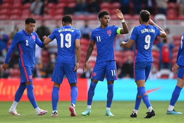 Rashford đã nỗ lực rất nhiều trước Romania.