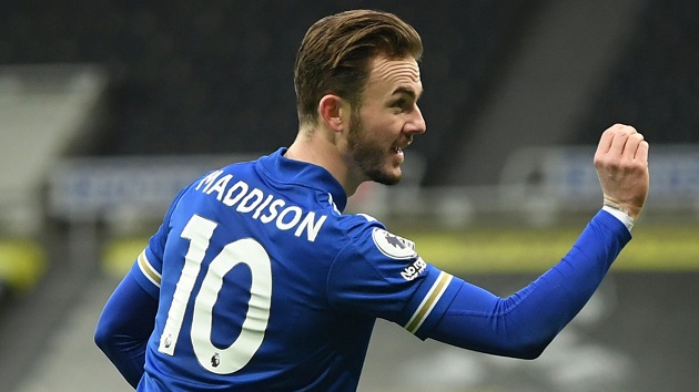 Maddison có mức phí chuyển nhượng quá cao so với tiềm lực tài chính của Arsenal.