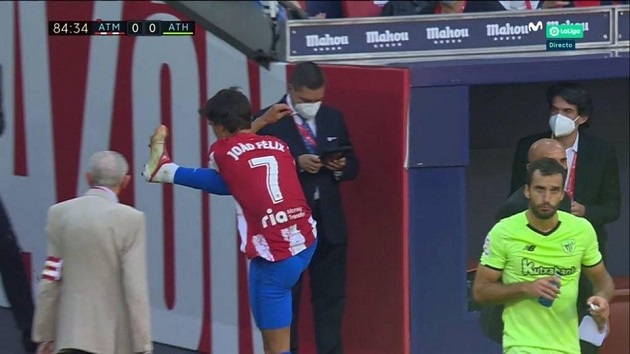 Tấm thẻ đỏ của Felix khiến Atletico chia điểm đầy tiếc nuối trước Bilbao - Bóng Đá