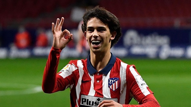 Atletico Madrid sẵn sàng để Felix ra đi vào tháng Giêng.