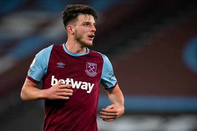 Declan Rice reveals phone call from Chelsea hero amid £100m transfer 'bargain' claim - Bóng Đá