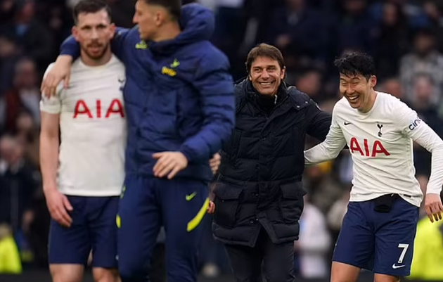 We have EIGHT finals now': Antonio Conte is daring to dream as Tottenham climb into a Champions League place for the first time - Bóng Đá