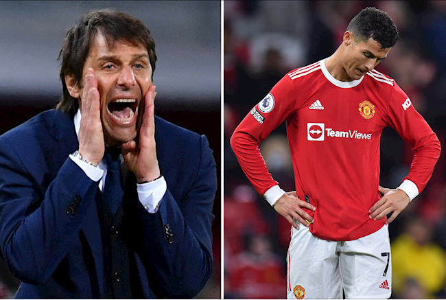 Cristiano Ronaldo 'blocked' Man Utd from hiring Antonio Conte before Erik ten Hag - Bóng Đá