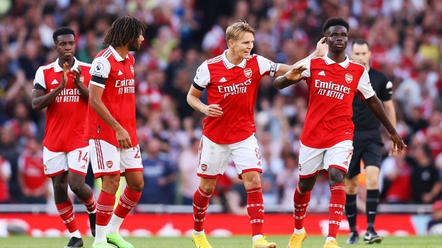 Cầu thủ thư sinh Arsenal gây ấn tượng với 8 lần tranh chấp thắng - Bóng Đá