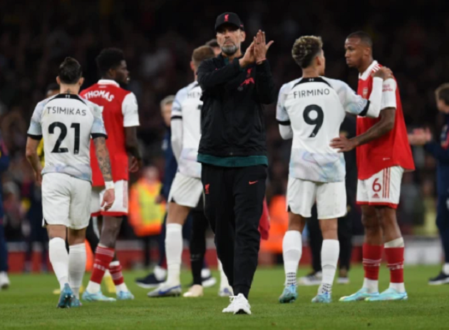 Klopp 'vẫy cờ trắng' với Arsenal, Man City - Bóng Đá