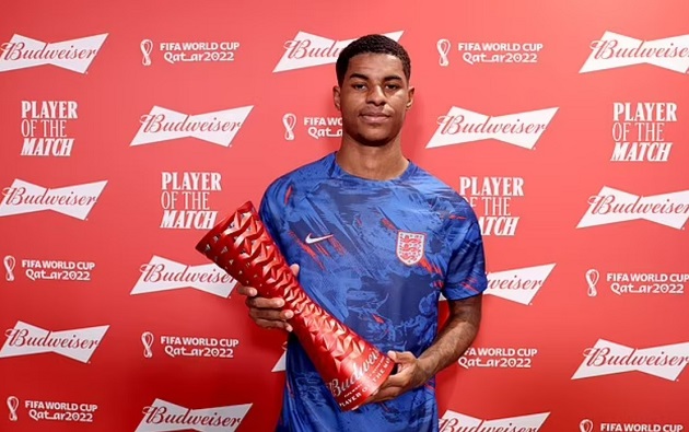 Gareth Southgate explains why Marcus Rashford has improved since Euro 2020 - Bóng Đá