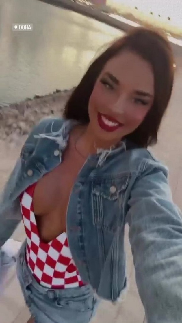 Miss Croatia struts her stuff in tiny bikini days after 'disrespectful' outfit in Qatar - Bóng Đá